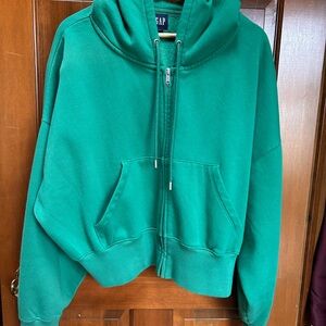 GAP Zip-Up Wedge Hoodie